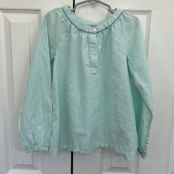 Jacadi Paris Girls Polka Dot Blouse - Picture 1 of 7